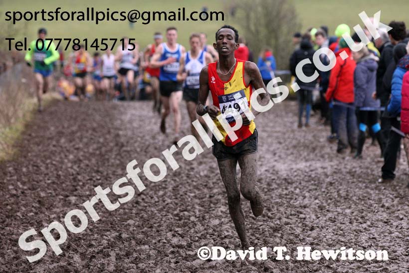 Senior mens 2018 British Inter Counties Cross Country Champs., Prestwold Hall, Loughborough. Photo: David T. Hewitson/Sports for All Pics